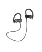 M12 mattschwarze Sport-Bluetooth-Kopfhörer - 18,5 x 11,5 x 4 cm