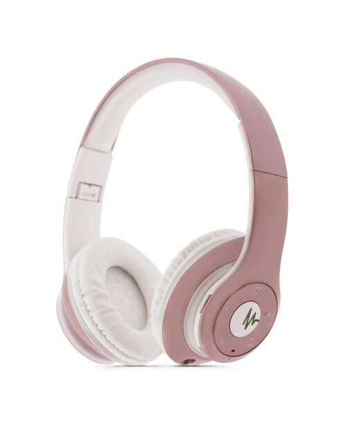 Casque Bluetooth H1 or rose - 24x17x11 cm