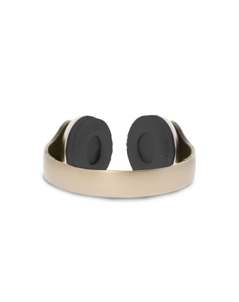 Casque Bluetooth H1 doré - 24x17x11 cm
