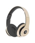 Cuffie Bluetooth H1 dorate - 24x17x11 cm
