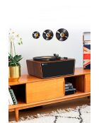 Giradischi Bluetooth T2 nero e ramato - 36x29x14 cm