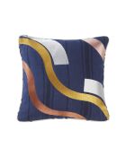 Fodera per cuscino Fragment marine - 45x45 cm