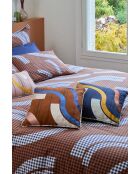 Fodera per cuscino Fragment marine - 45x45 cm