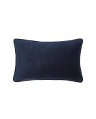 Housse de coussin Diagonal Stripe bleu marine - 30x50 cm