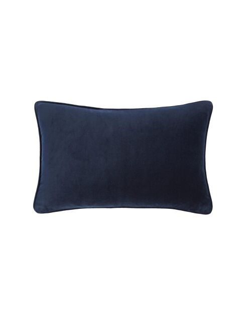 Housse de coussin Diagonal Stripe bleu marine - 30x50 cm