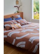 Copripiumino Vichybord ocra - 140x200 cm