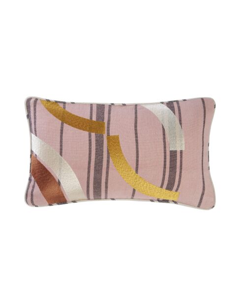 Housse de coussin Fragment rose clair - 30x50 cm