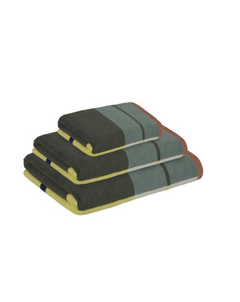 Serviette Colorblock jaune