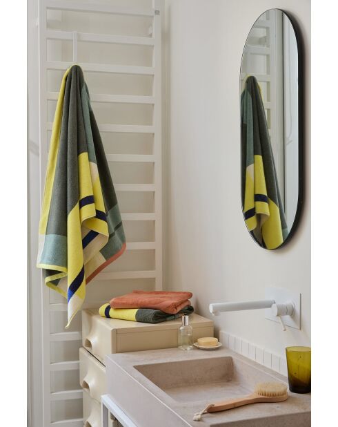 Serviette Colorblock jaune