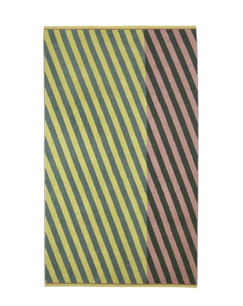 Serviette Diagonal jaune