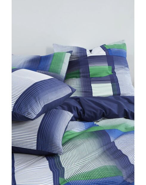 Housse de couette Yvonne bleue - 140x200 cm