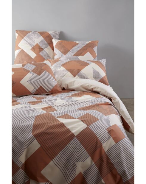 Housse de couette Stella rose clair