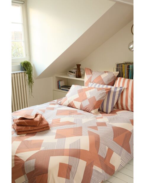 Housse de couette Stella rose clair