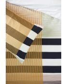 Funda nórdica de color ocre vibrante