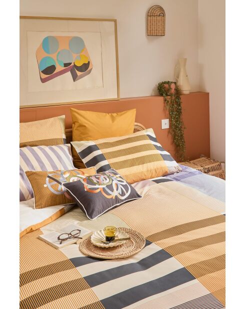 Housse de couette Vibrant ocre