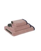 Tovagliolo con frammenti rosa chiaro