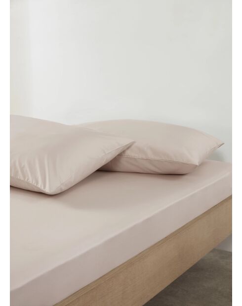 Drap-housse Plain Dyed rose clair