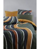 Copripiumino Rhythm khaki - 140x200 cm