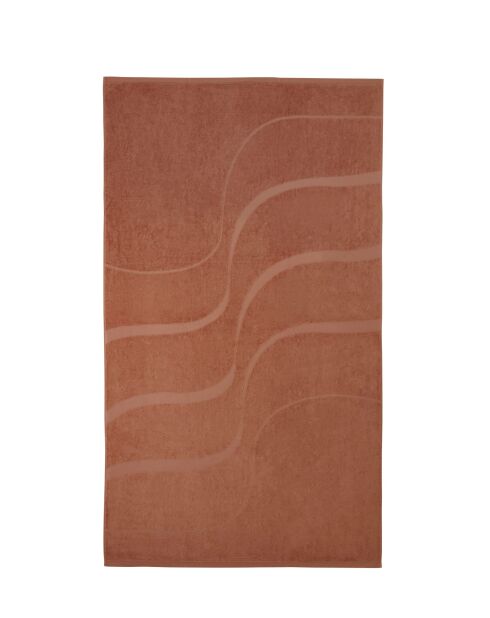 Serviette Rhythm brune