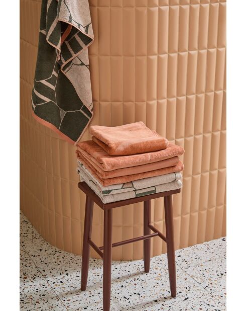Serviette Rhythm brune