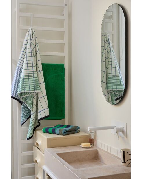 Serviette Echo bleue