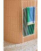 Serviette Diagonal bleue
