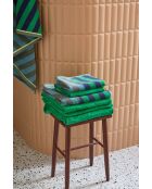 Serviette Diagonal bleue
