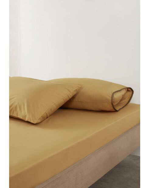 Drap-housse Plain Dyed ocre