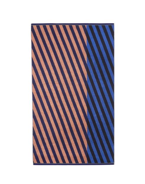 Serviette Diagonal brune