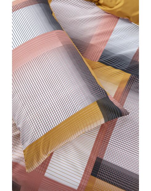 Housse de couette Yvonne ocre