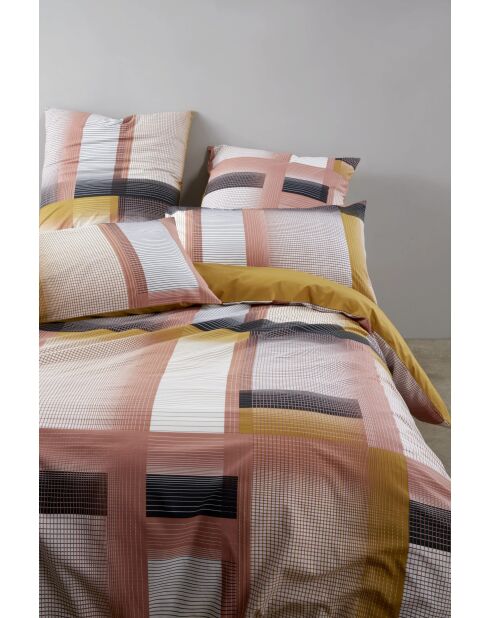 Housse de couette Yvonne ocre