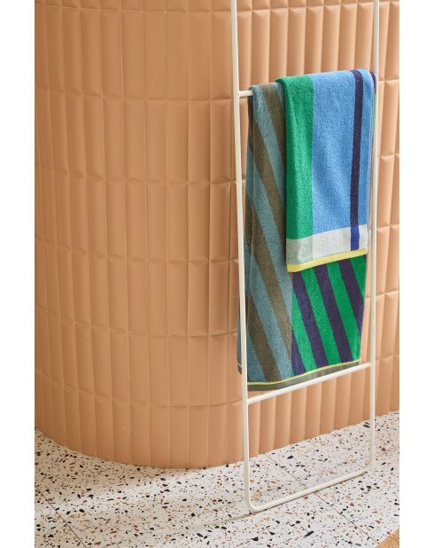 Serviette Colorblock verte