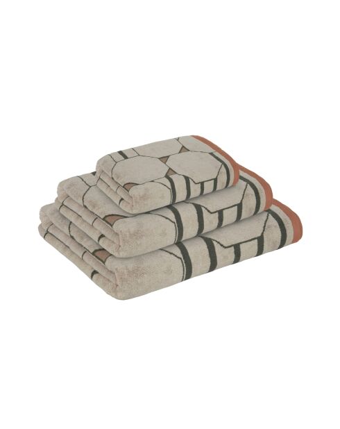 Serviette Solaire rose clair