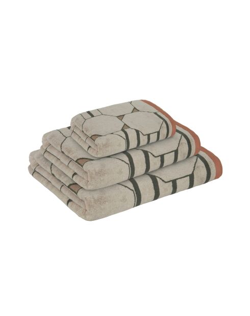 Serviette Solaire rose clair