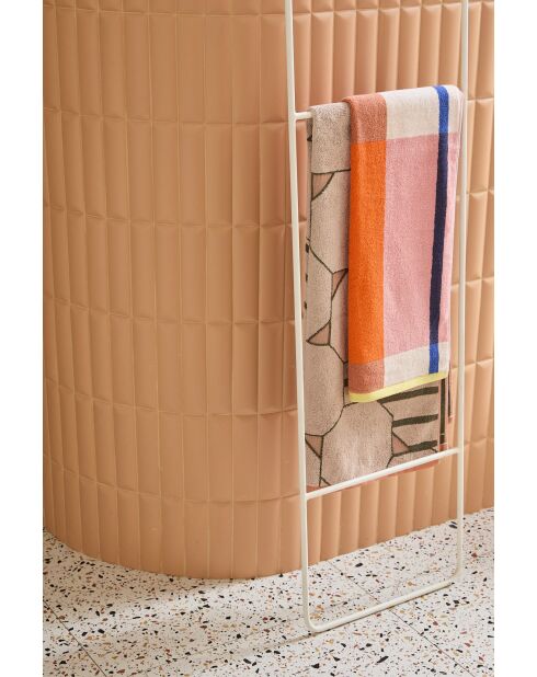 Serviette Solaire rose clair