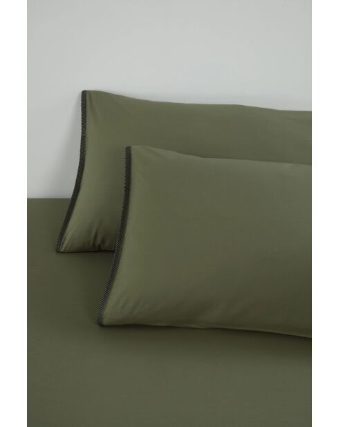 Drap-housse Plain Dyed kaki