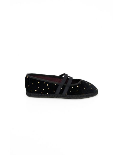 Ballerines Terciopelo noires