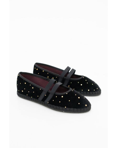 Ballerines Terciopelo noires
