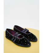 Ballerines Terciopelo noires