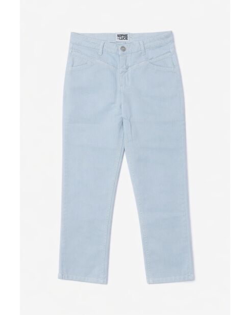 Jeans Venice Sarga in cotone blu ghiaccio