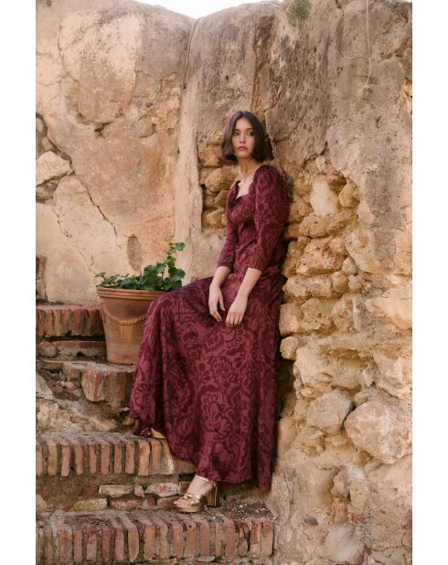 Robe Ramona Damasco terracota