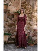 Robe Ramona Damasco terracota