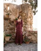 Robe Ramona Damasco terracota
