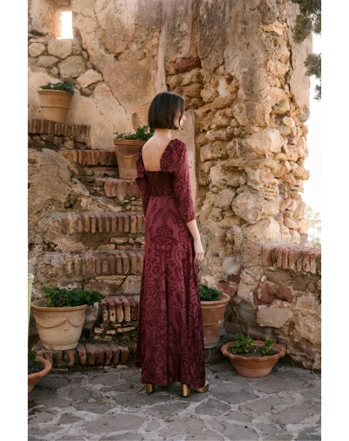 Robe Ramona Damasco terracota