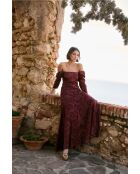 Robe Ramona Damasco terracota