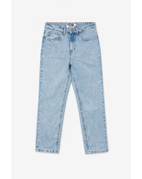 Jeans Carlota Bleach in cotone blu