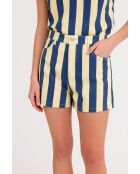 Blaue Baumwollshorts von Corse Barras