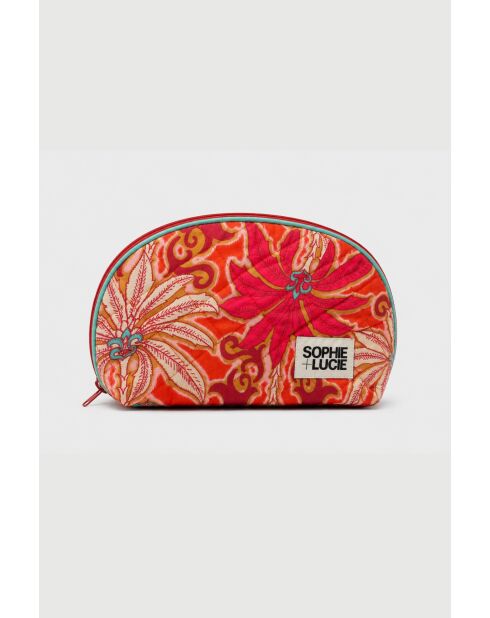 Trousse Tula Palmas rouge