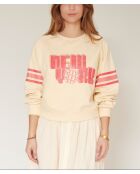 Sweatshirt van katoen met krijt Speedo