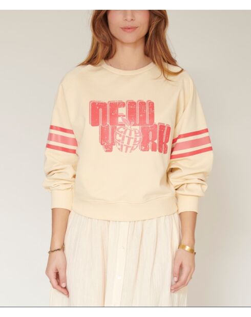 SweaT-shirt en coton Speedo craie